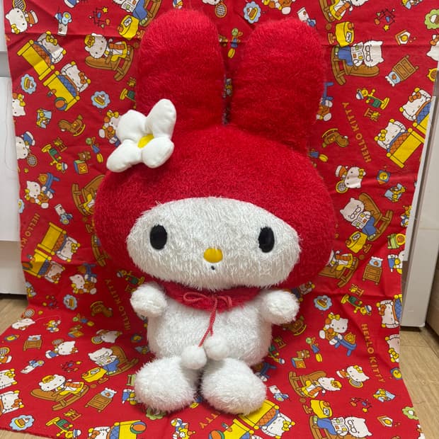 보송 빨마 빨간 마이멜로디 인형