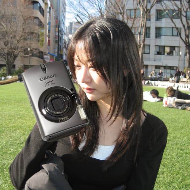 강민경 원희 디카 canon ixy 700 (ixus750)작례o