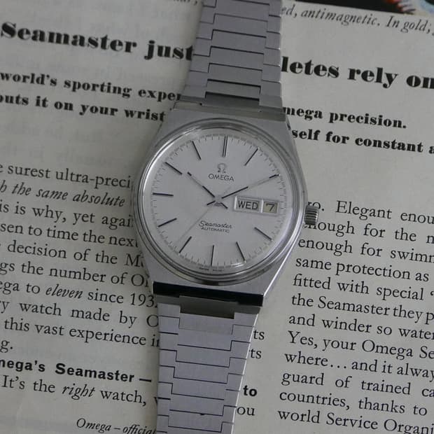 오메가 빈티지 씨마스터 뻐뻐시