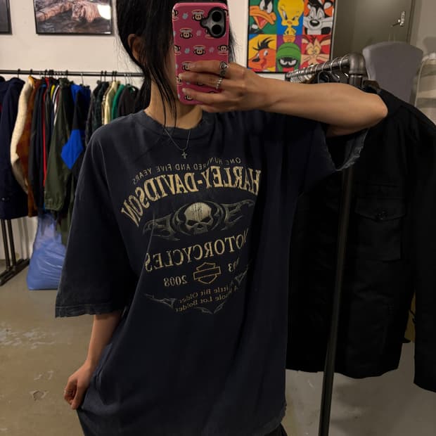 할리데이비슨 반팔티