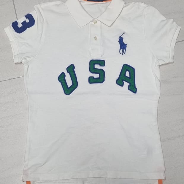 (상품준비중)폴로 랄프로렌 USA 화이트 치프키프 PK M