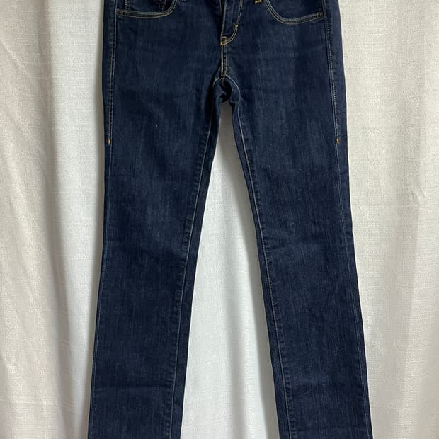 리바이스 로우라이즈 스트레이트핏 데님팬츠 청바지 27