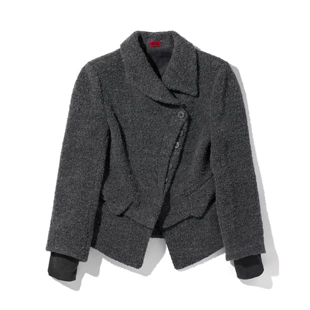 TILTED WOOL BLAZER_GREY