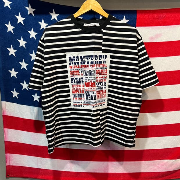앤더슨벨 스트라이프 몬테레이 티셔츠