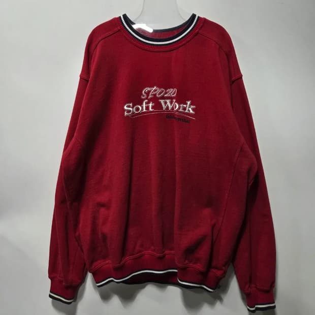 (XL) 디스이즈네버댓 레드 크루넥