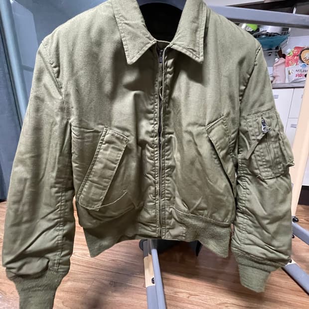 오리지널 80s cvc 탱커 자켓 s-s 스몰숏