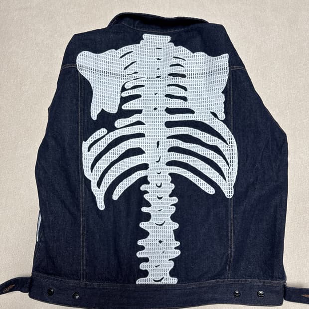 캐피탈 본 데님 자켓