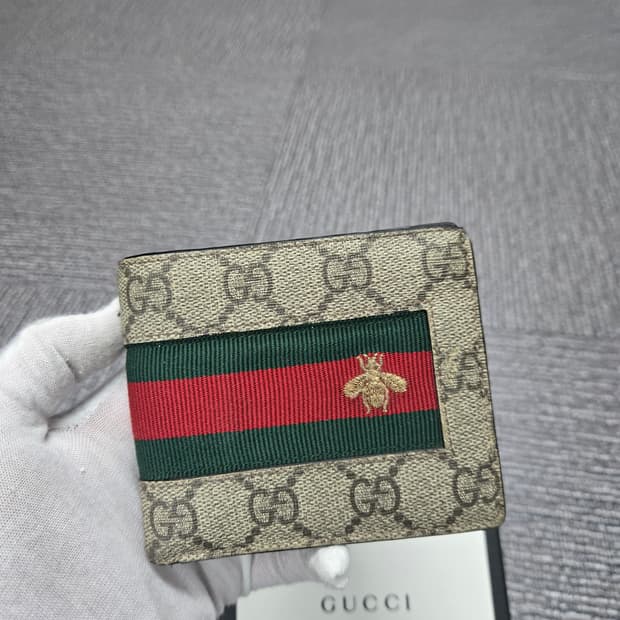 [특가][정품] 구찌 애니멀 꿀벌 반지갑