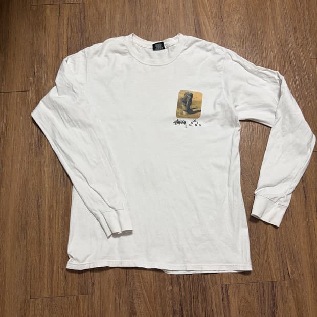 스투시 롱슬리브 m