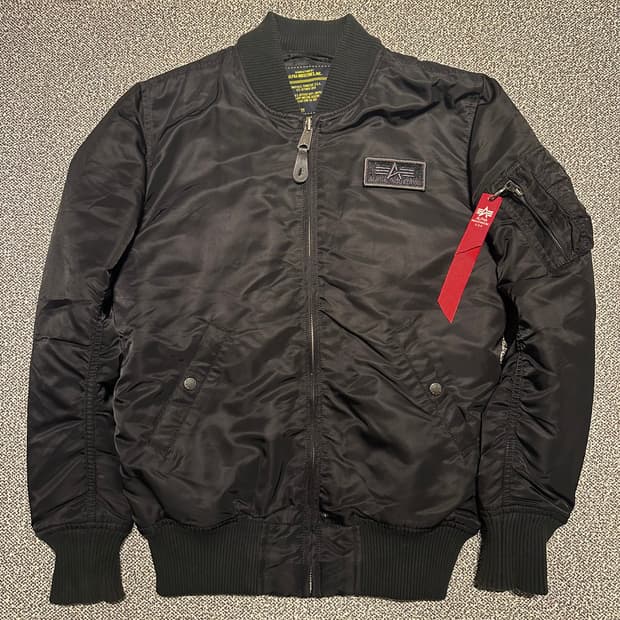 알파인더스트리 ma-1 항공점퍼 XS