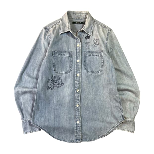 랄프 로렌 우먼 데님 셔츠