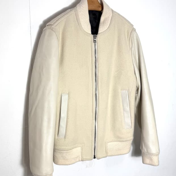 타임옴므 가죽자켓 레더자켓 타임자켓 타임옴므자켓 바시티자켓