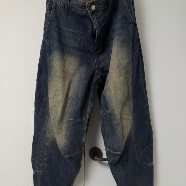 노운 와이드 데님 팬츠 1사이즈