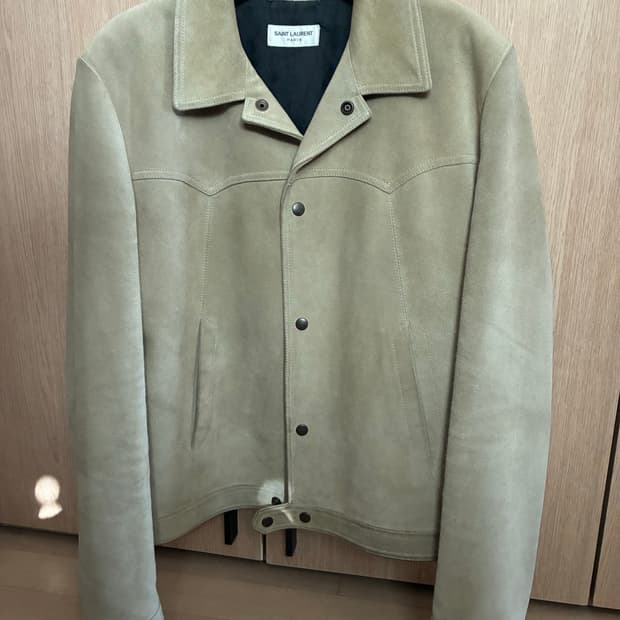 생로랑 스웨이드 레더 자켓 52
