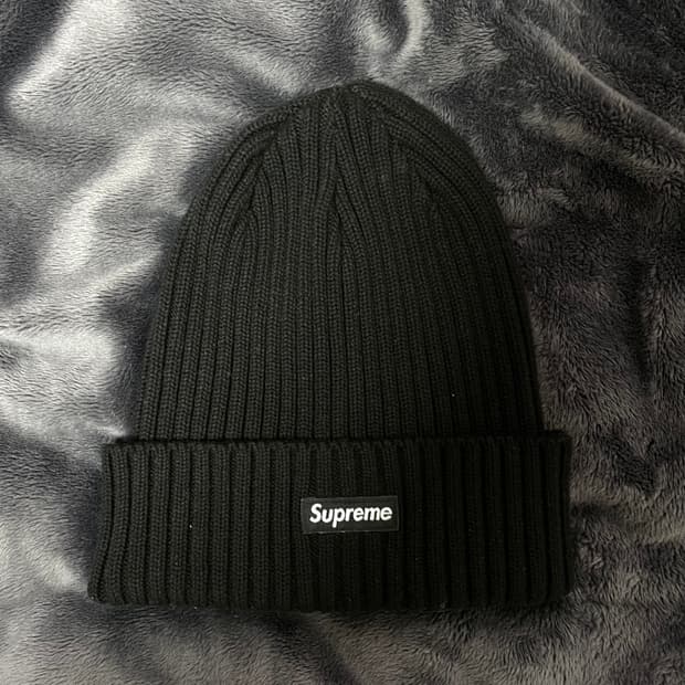 슈프림 오버다이드 비니 블랙