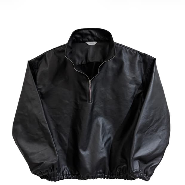 2 논노드 하프집 코티드 데님 블랙 미개봉 새제품 판매