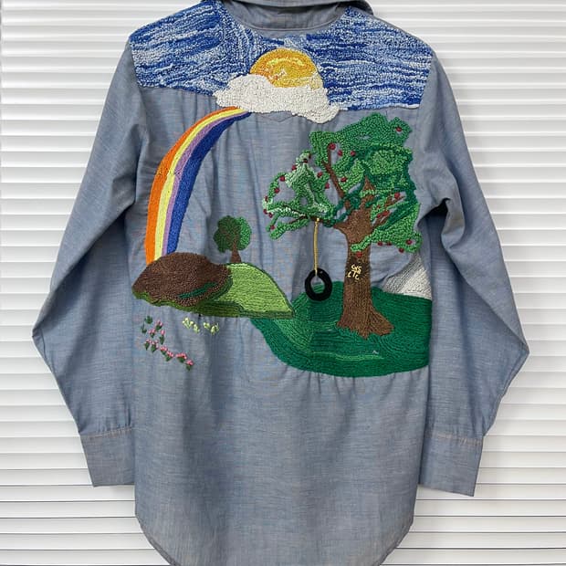 70s BIG MAC by JC Penney 빅맥 샴브레이 웨스턴 셔츠