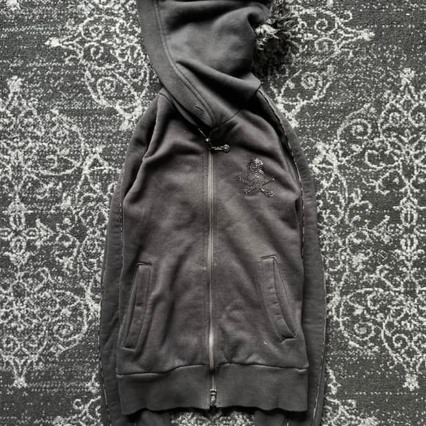 Roen rare black mohawk hoodie