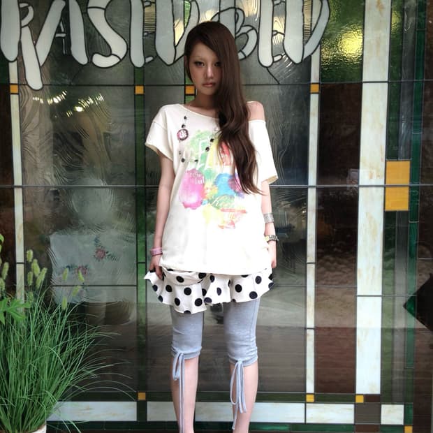Backless Ribbon Detail Loose T Shirt