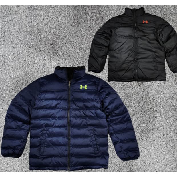 언더아머 양면 리버시블 덕다운 패딩 XL