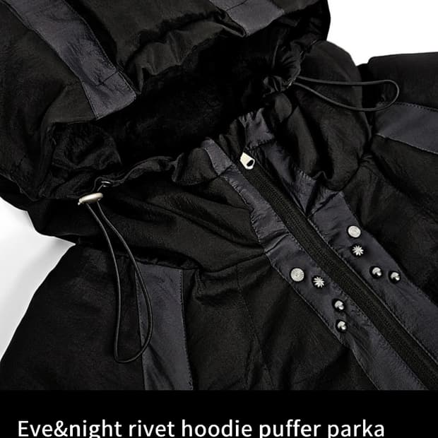 가키하라 gakihara Eve&night rivet parka
