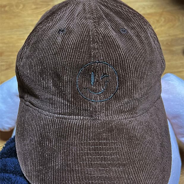 비바스튜디오 코듀로이 모자 볼캡 새상품 프리