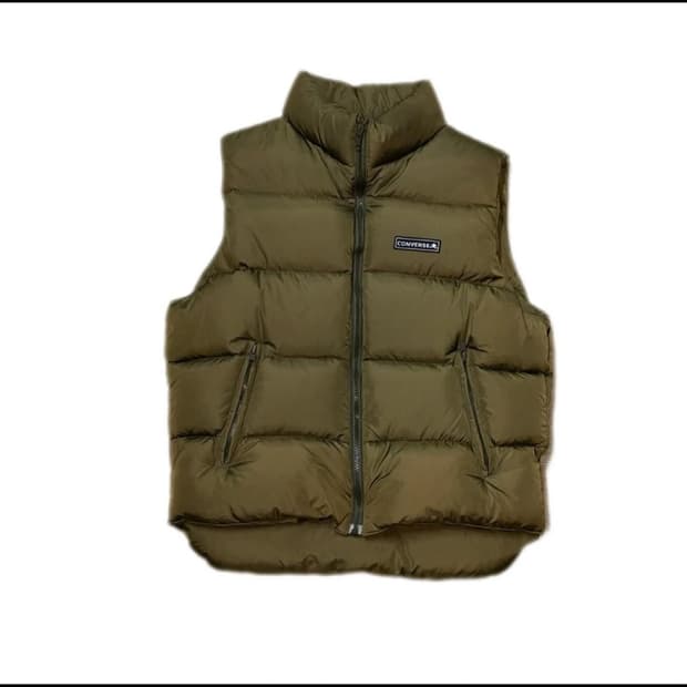 컨버스 빈티지 패딩 조끼
