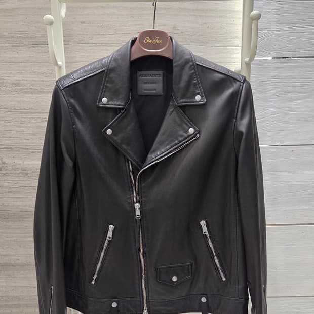 올세인츠 밀로 가죽 자켓 XXL