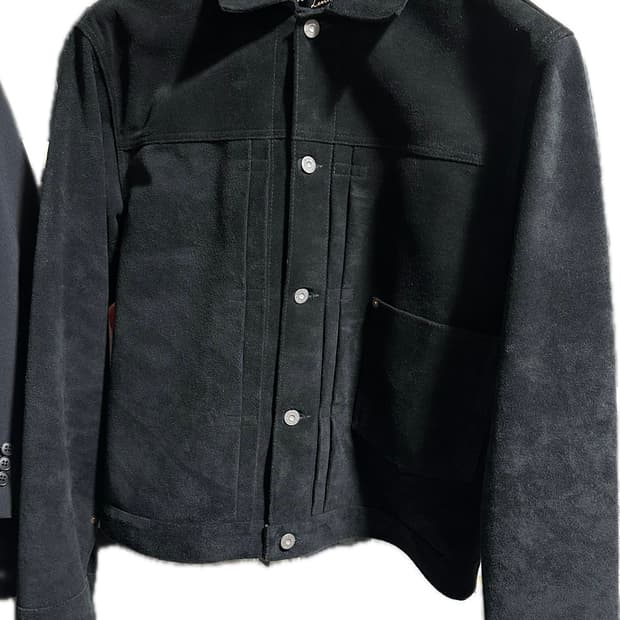 본쿠라 WILD LIFE TALOR 별주 1세대 스웨이드 가죽자켓 40