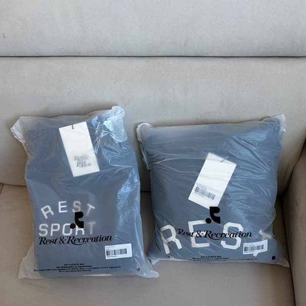 레스트앤레크레이션 셋업 세트(새상품) 정가: 27.6만