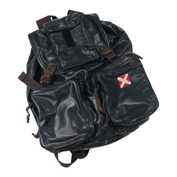 포터 러기지 라벨 럭색 백팩