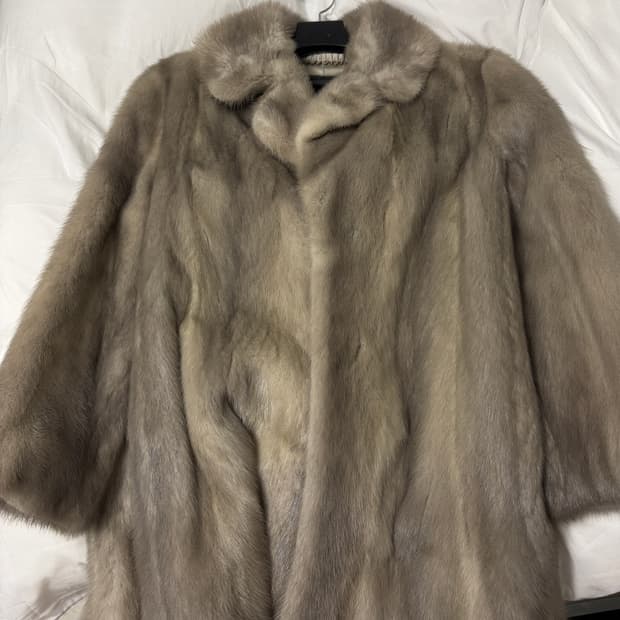 빈티지 밍크코트 