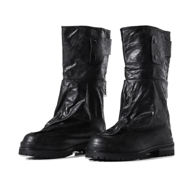 424 DRAGONRIDER NAPPA LEATHER BLACK