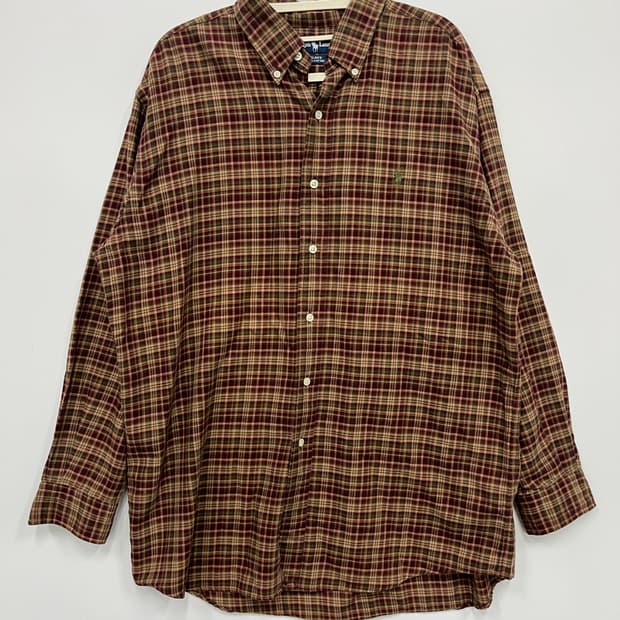 폴로 체크 셔츠