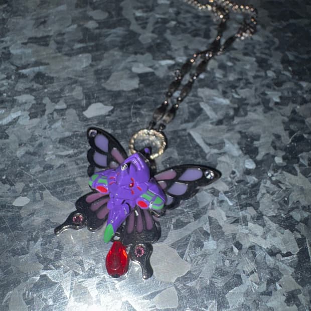 안나수이 에반게리온 초호기 콜라보 목걸이