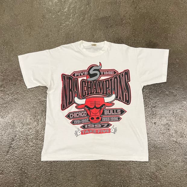 90s NBA 시카고불스 티셔츠 (105)