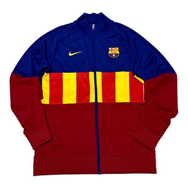 나이키 X FC바르셀로나 트랙탑 져지