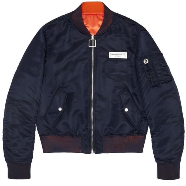 우영미 나일론 마원 ma-1 자켓