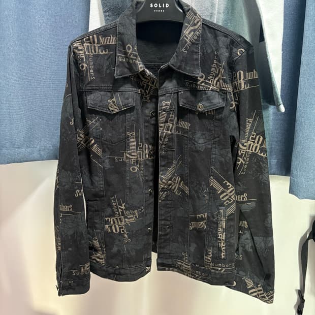 JPN 프린팅 트러커 자켓