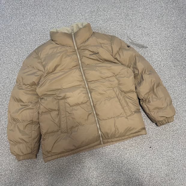 몽벨 후리스 패딩 양면