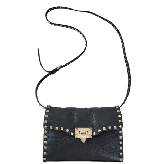 정품 발렌티노 락스터드 크로스백