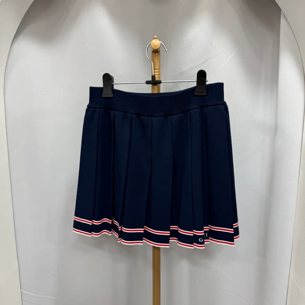 백화점판 구찌 스트라이프 플리츠 스커트 S 