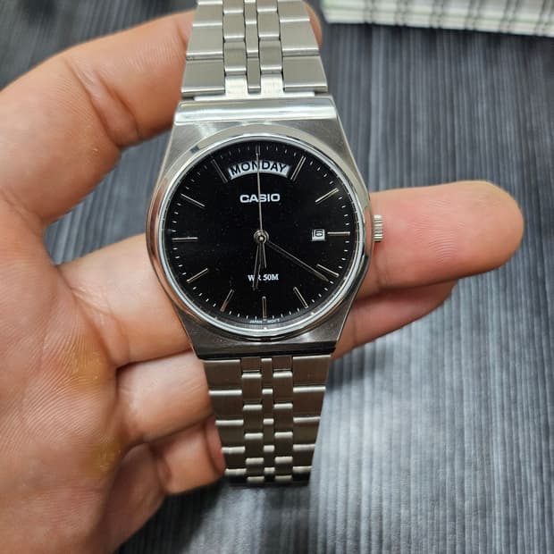 카시오 메탈시계 (35mm) mtp-b146d-1a