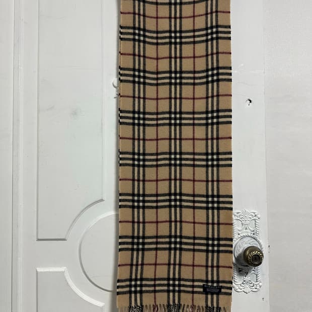 버버리 램스울 머플러