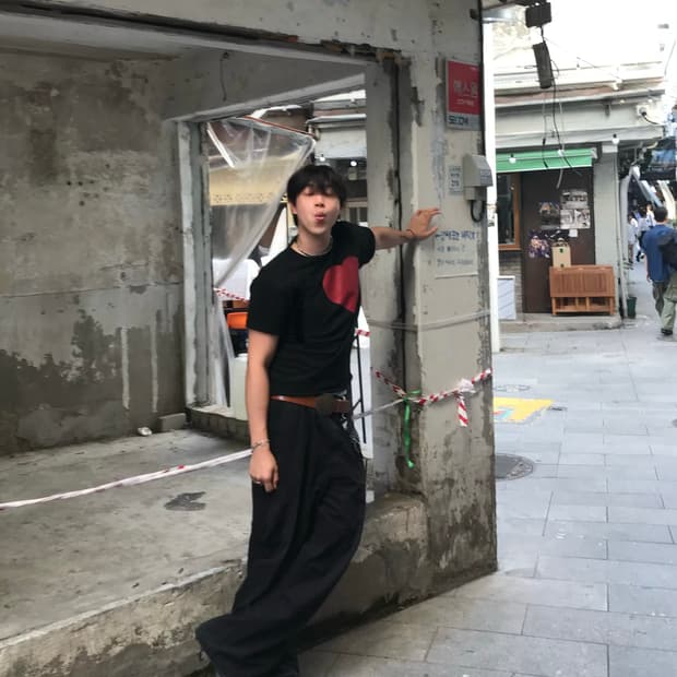 Hysteric Glamour 빅로고 버클 벨트