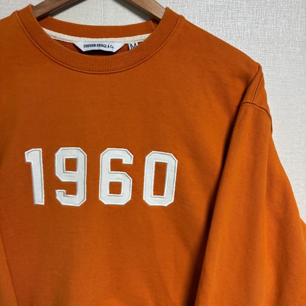 빈티지 유니폼브릿지 맨투맨 M