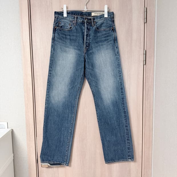 [34] 캐피탈 13.5OZ 5P MONKEY TH 셀비지 데님