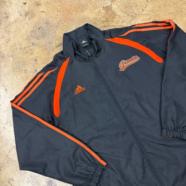 [정품/105] 아디다스 롯데자이언츠 바람막이 자켓 b18