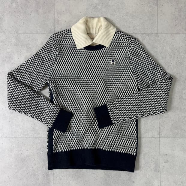 와이드앵글 울 니트