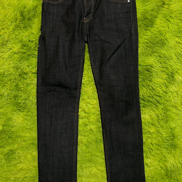 Plac 셀비지 데님 34size